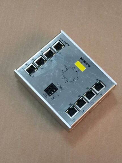 Used BECKHOFF CU1128-0000 8-Port EtherCAT Hub, power-up tested for industrial automation.
