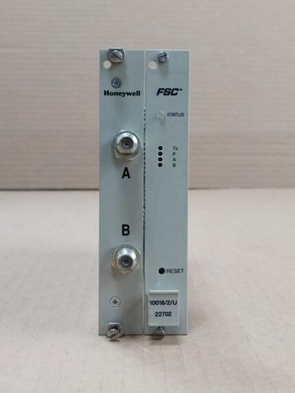 Honeywell FSC 10018/2/U Safety Manager Module, USED, power-up tested industrial control component.